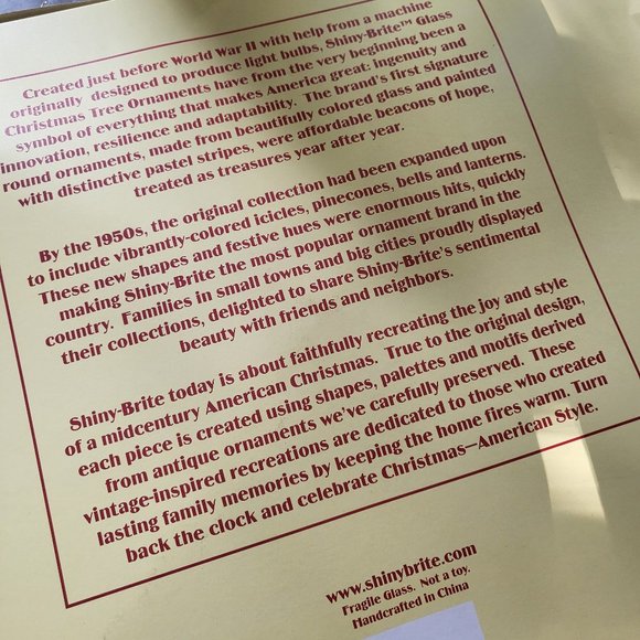 14 FOOT Radko Shiny Brite Glass Garland - Picture 4 of 4